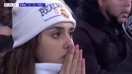 皇马女球迷祈祷的照片